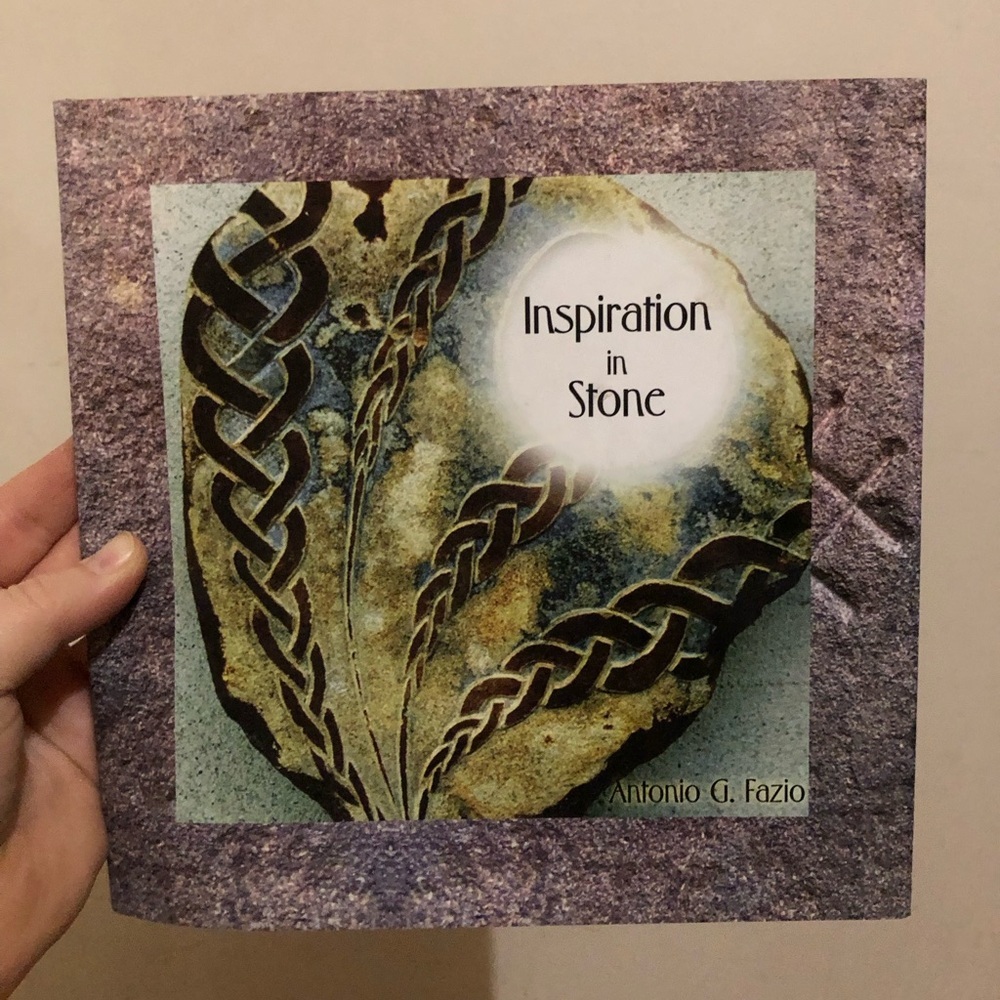 5/$15 • 🐱 Stone: Carved in Kerry book by Antonio G. Fazio